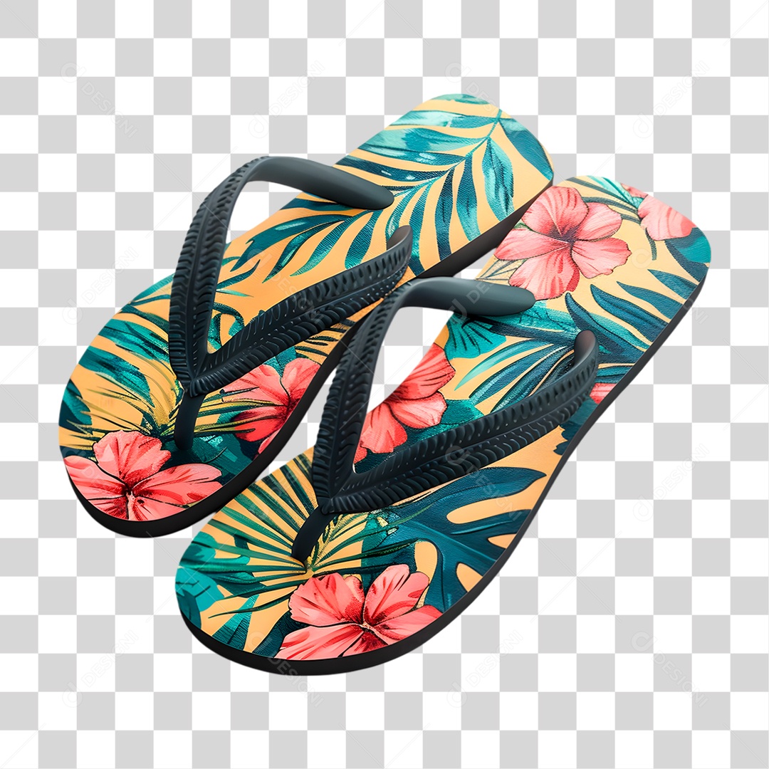 Par de Chinela PNG Transparente