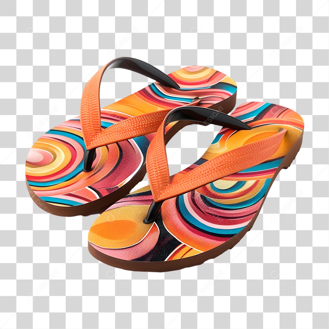 Par de Chinela PNG Transparente