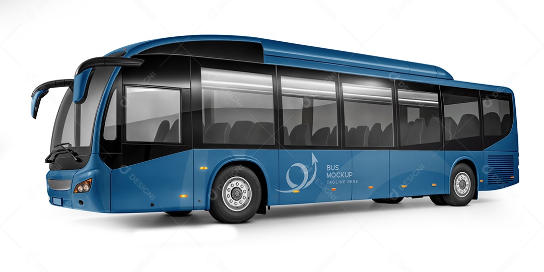 Mockup Ônibus PSD Editável