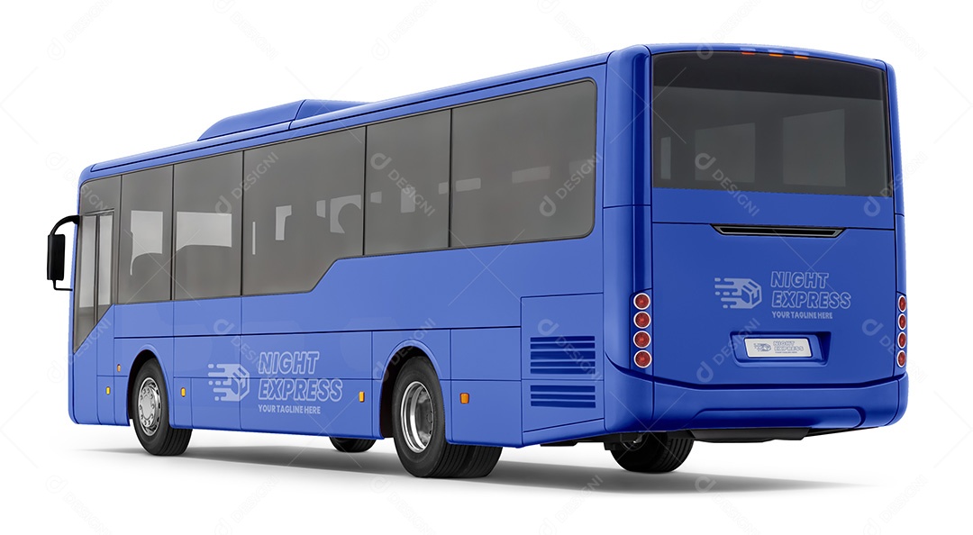 Mockup Ônibus PSD Editável