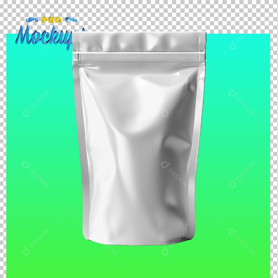 Embalagem Pacote Mockup PSD Editável