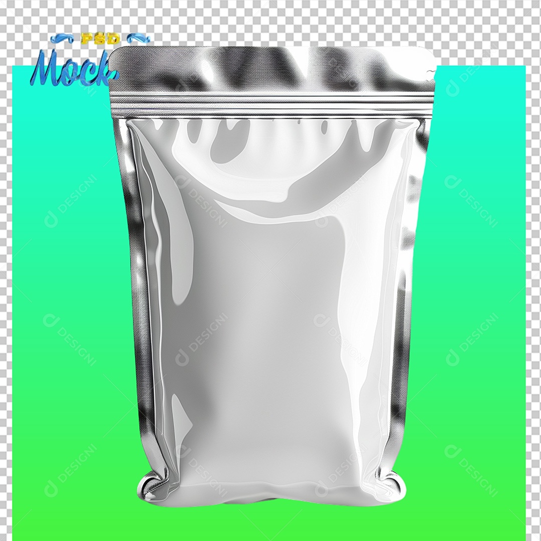 Embalagem Pacote Mockup PSD Editável