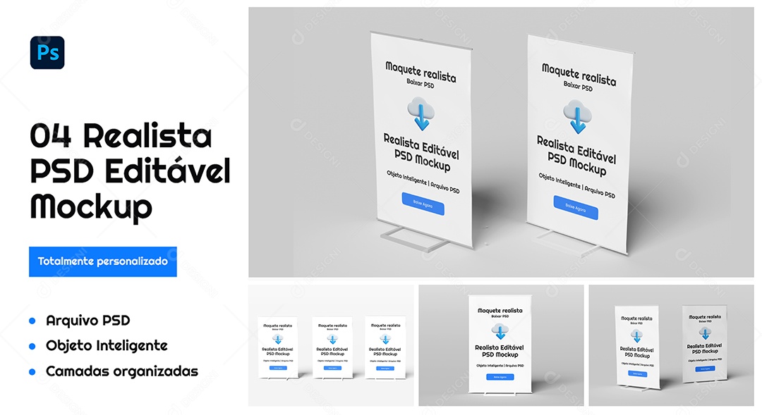 Mockup Folheto PSD Editávelv
