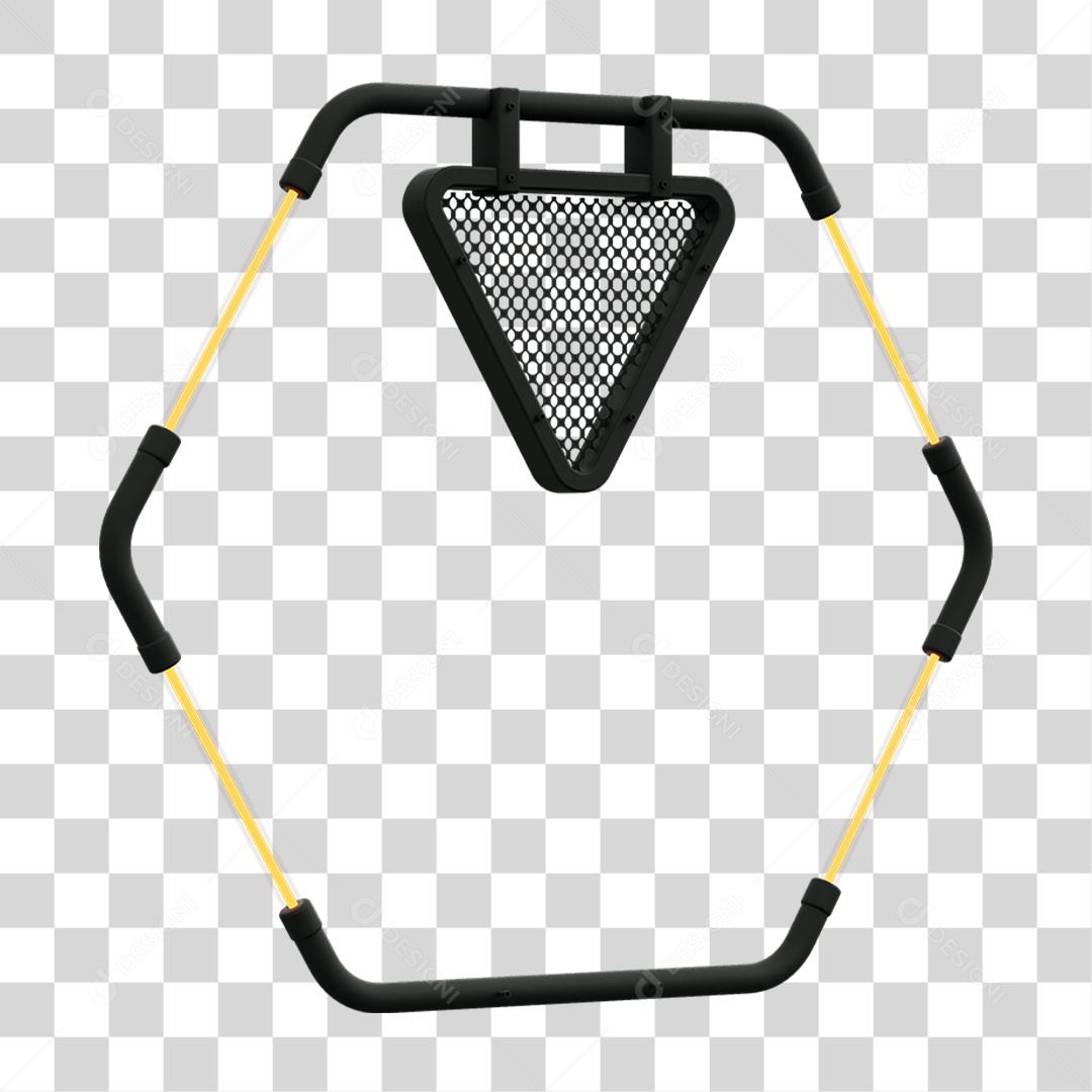 Painel Triangular PNG Transparente