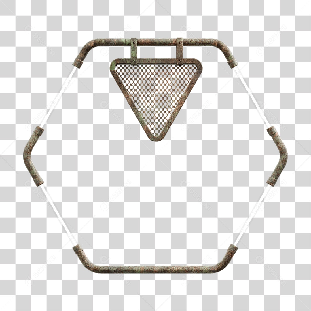 Painel Triângula PNG Transparente