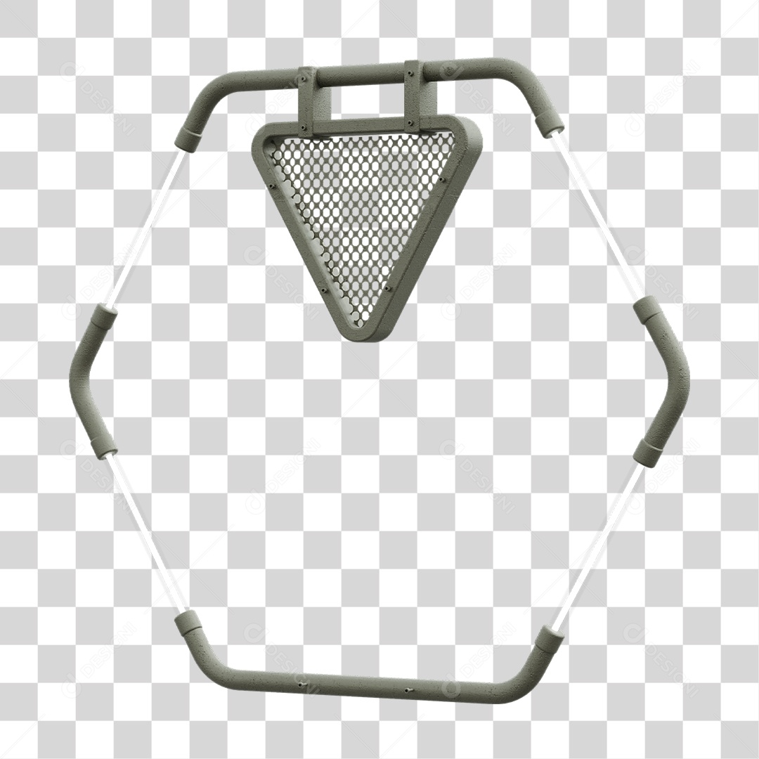 Painel Triângulos PNG Transparente