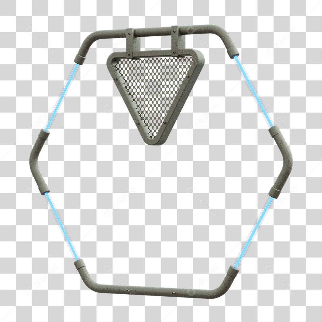 Painel Triangular PNG Transparente