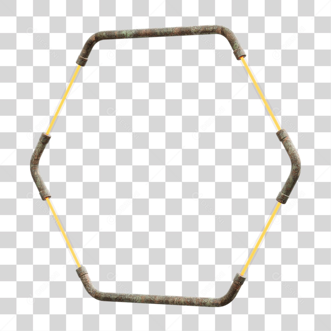 Painel Triangular PNG Transparente