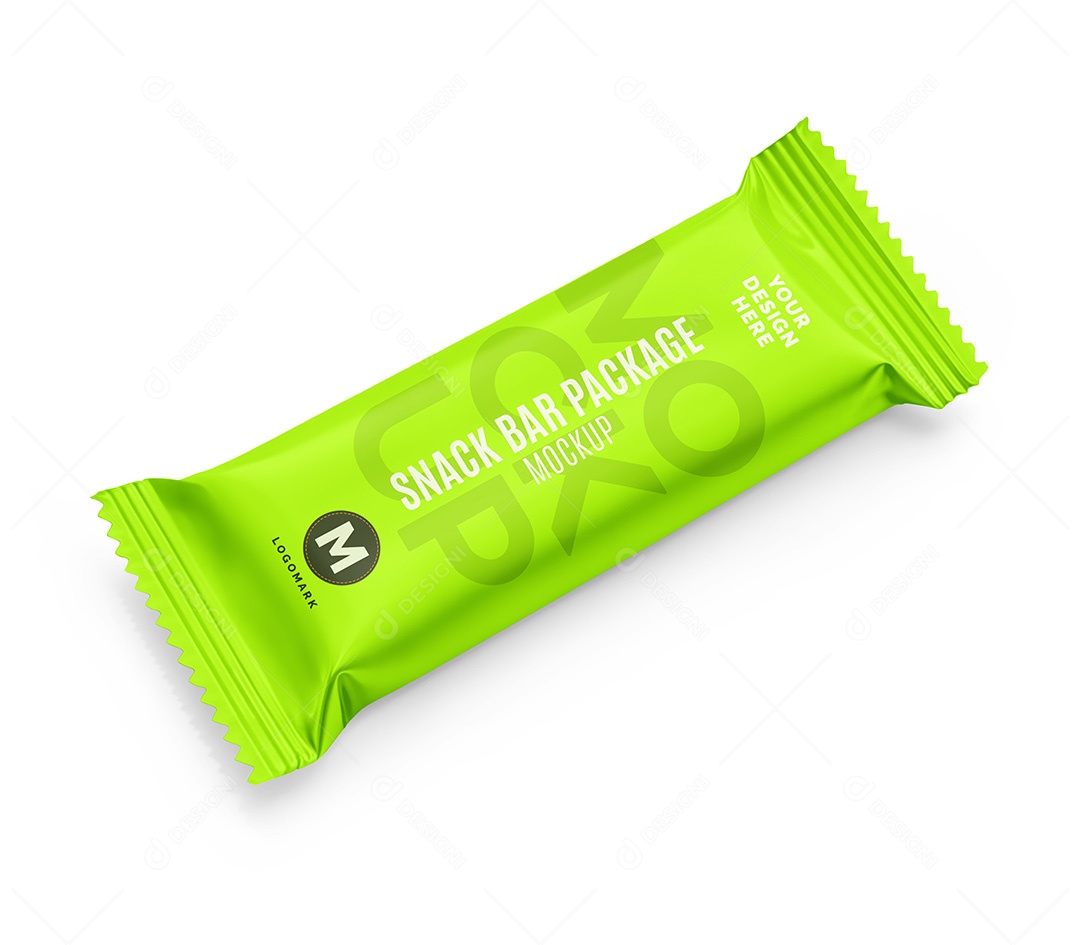 Barra de Doce Mockup PSD Editável