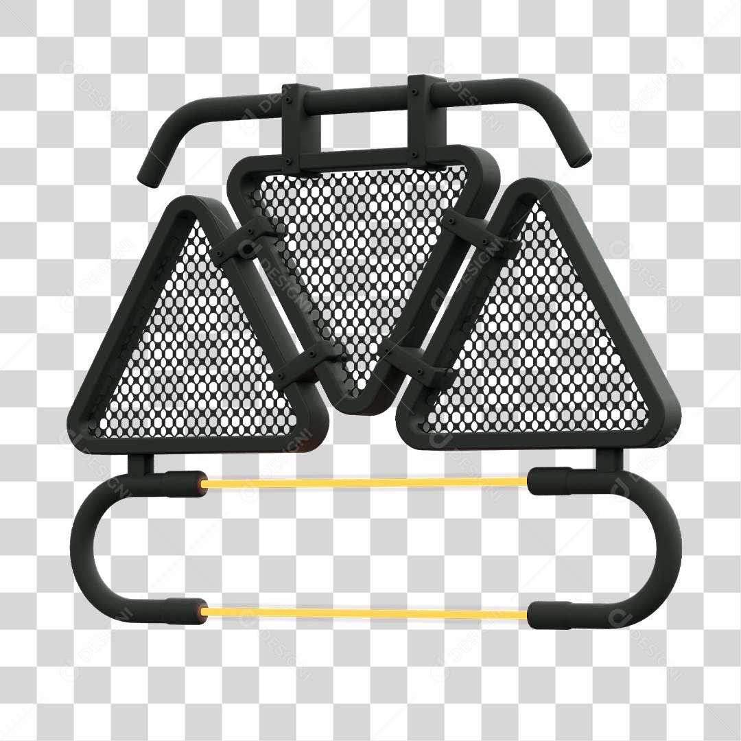 Painel Triangular PNG Transparente