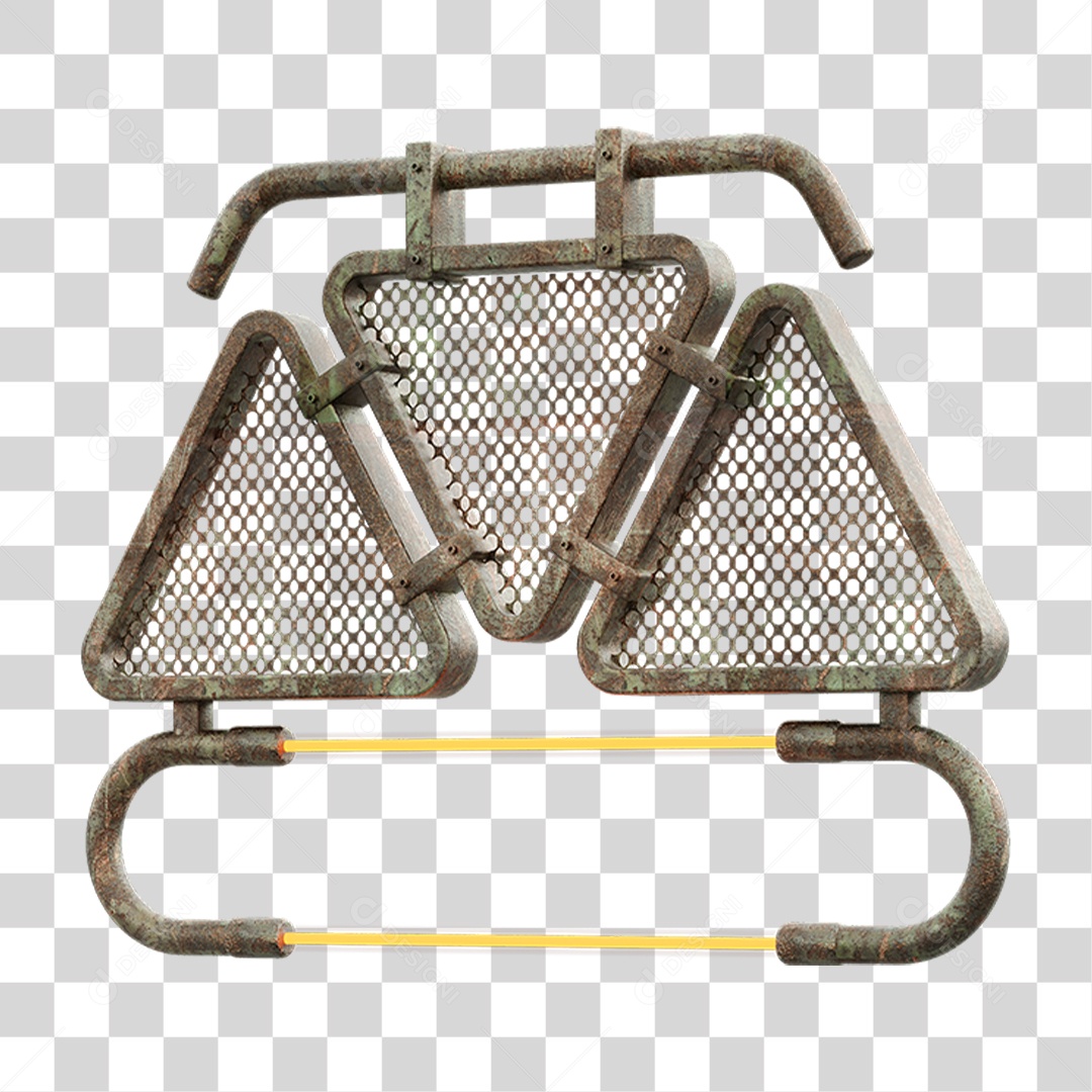 Painel Triangular PNG Transparente