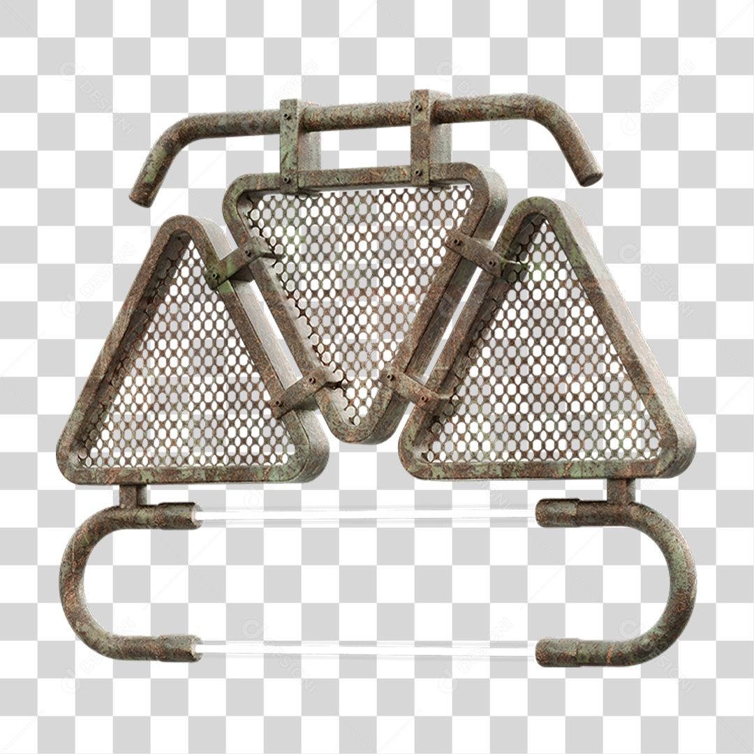 Painel Triangular PNG Transparente