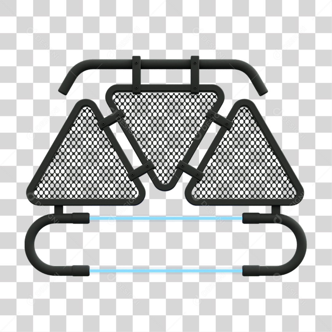 Painel Triangular PNG Transparente