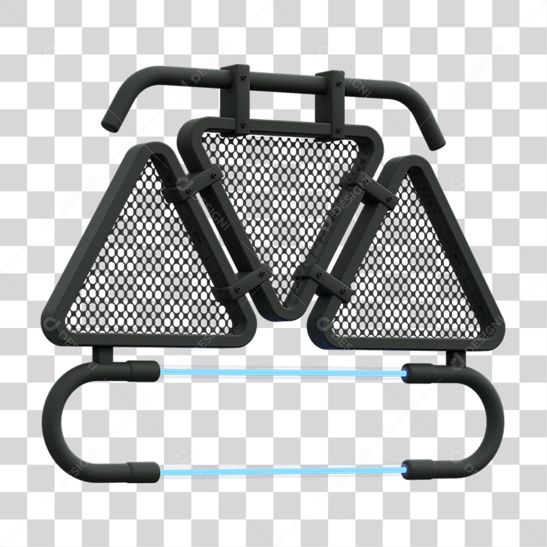 Painel Triangular PNG Transparente