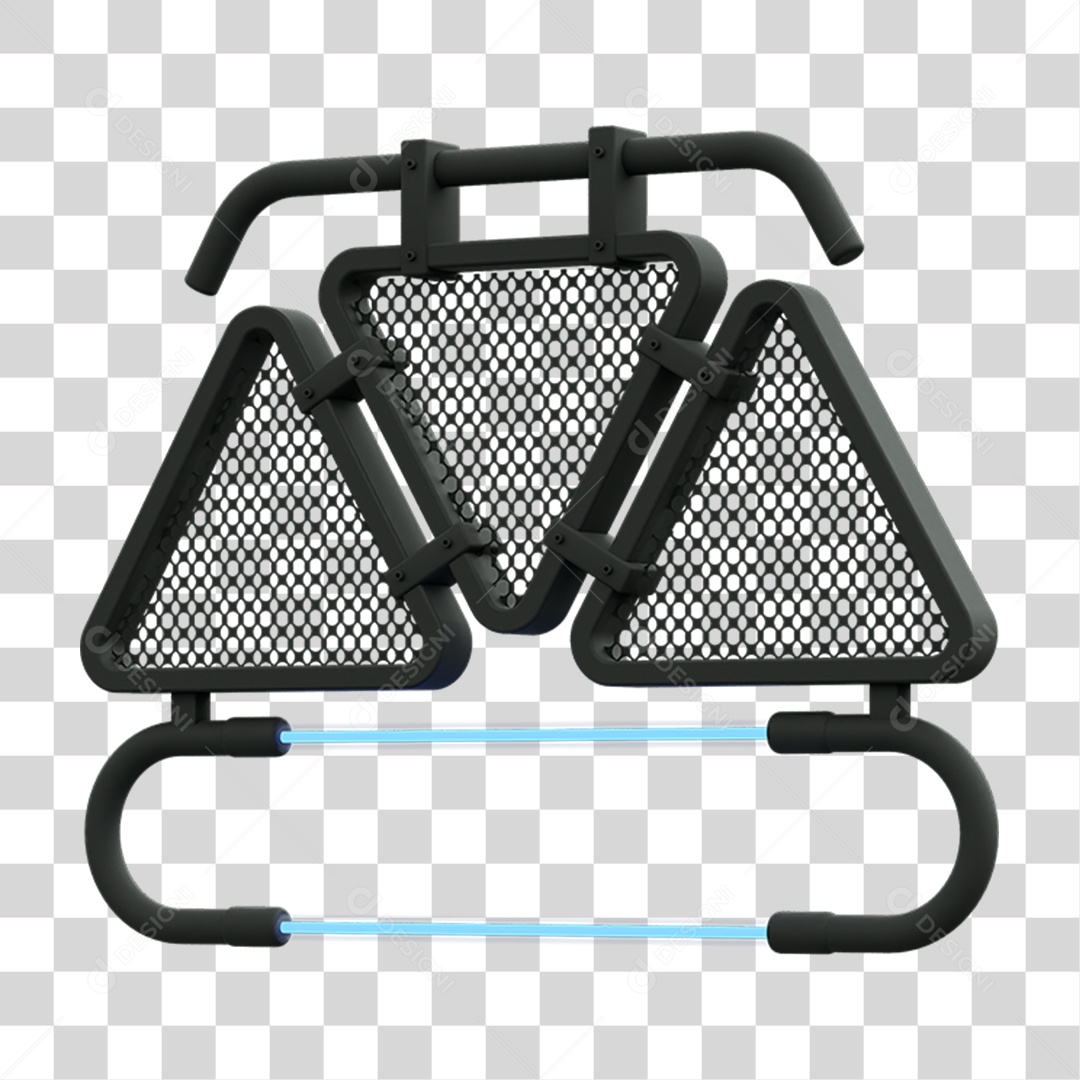 Painel Triangular PNG Transparente