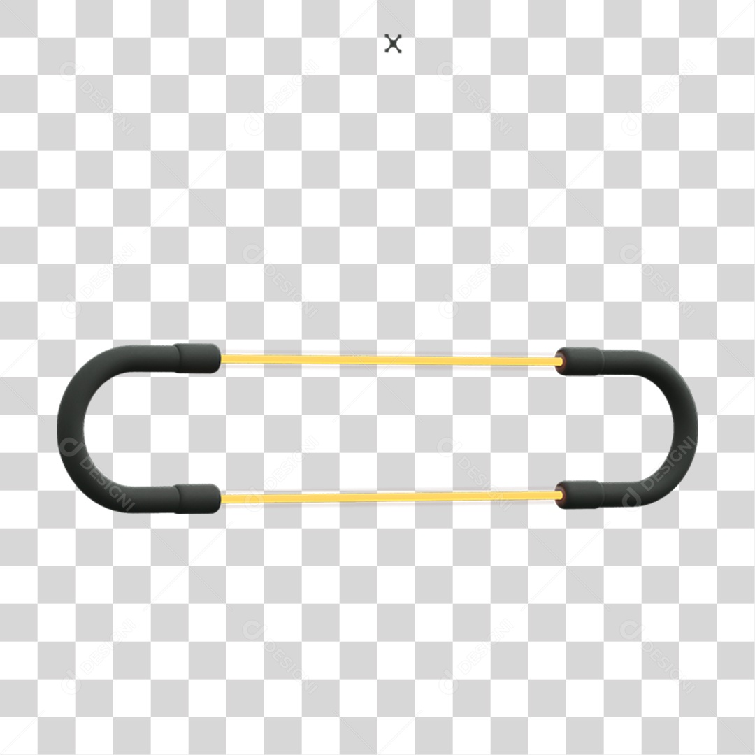 Painel de Metal com Neon PNG Transparente