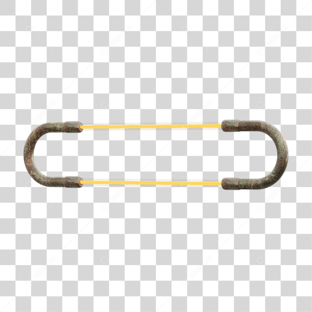 Painel de Metal com Neon PNG Transparente