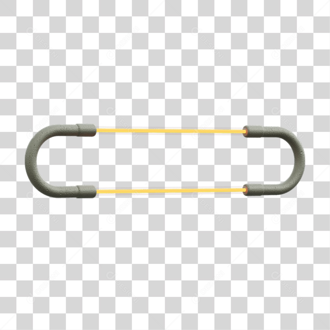 Painel de Metal com Neon PNG Transparente