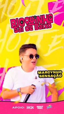 Story Bloquinho Sai De BaixoSocial Media PSD Editável