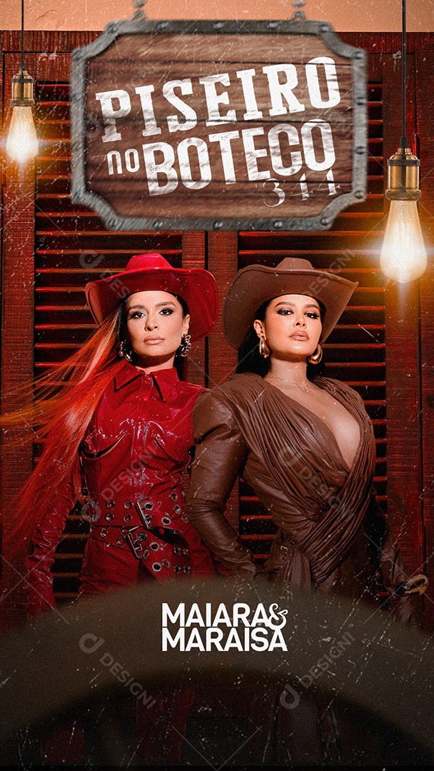 Story Show Piseiro do Boteco Social Media PSD Editável