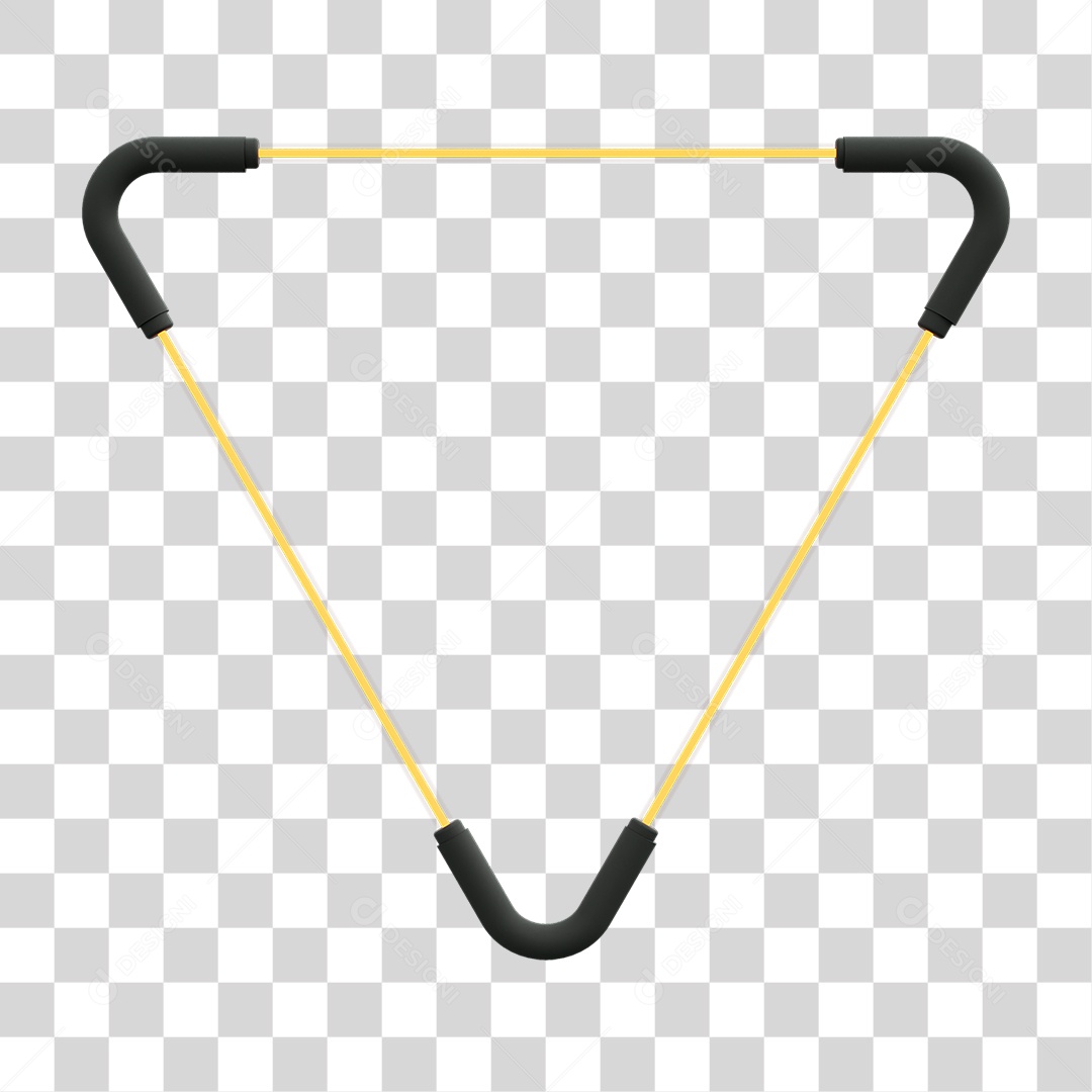 Painel Triangular PNG Transparente