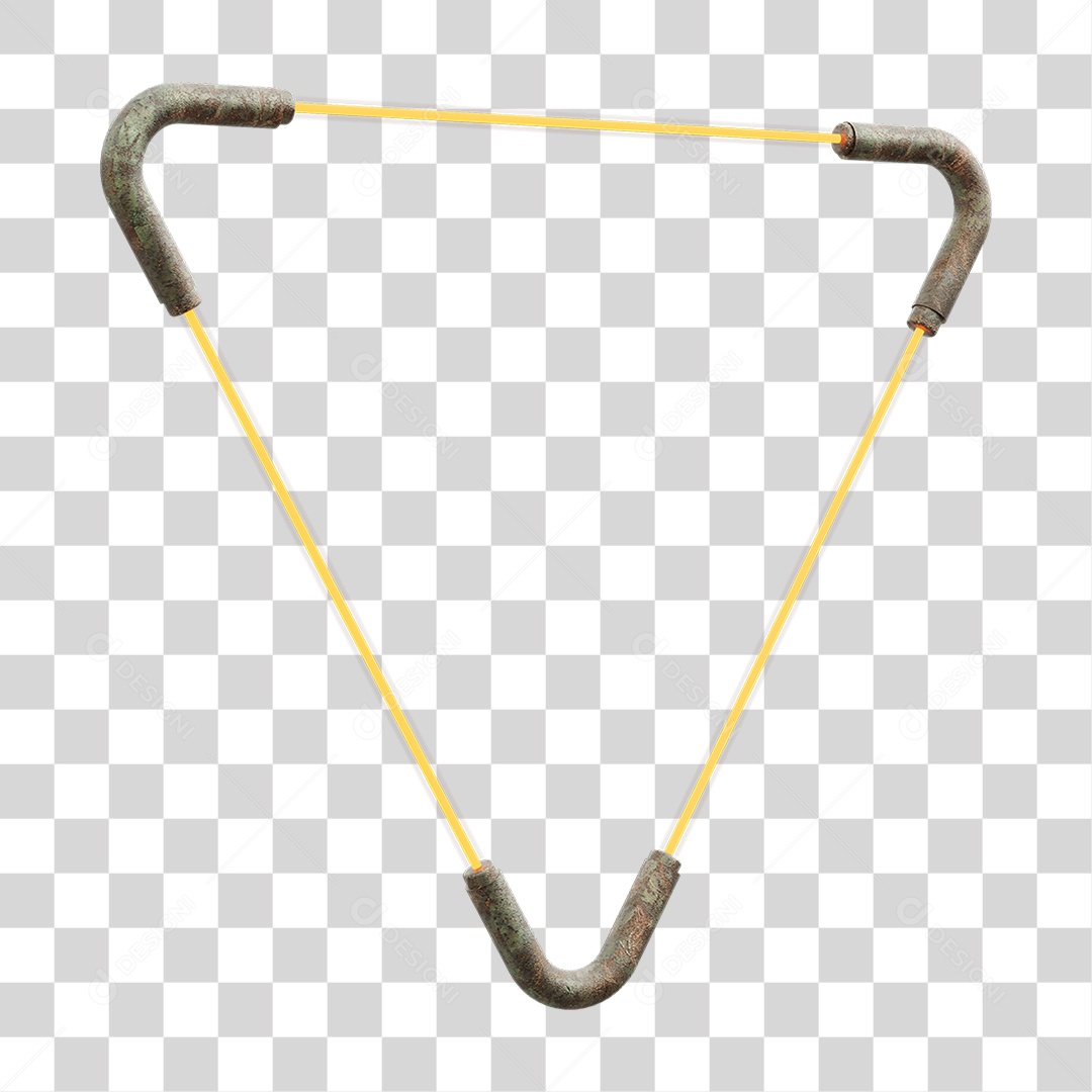 Painel Triangular PNG Transparente