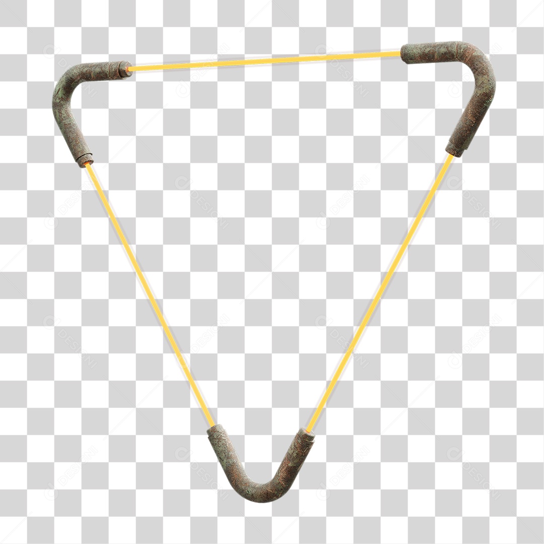 Painel Triangular PNG Transparente