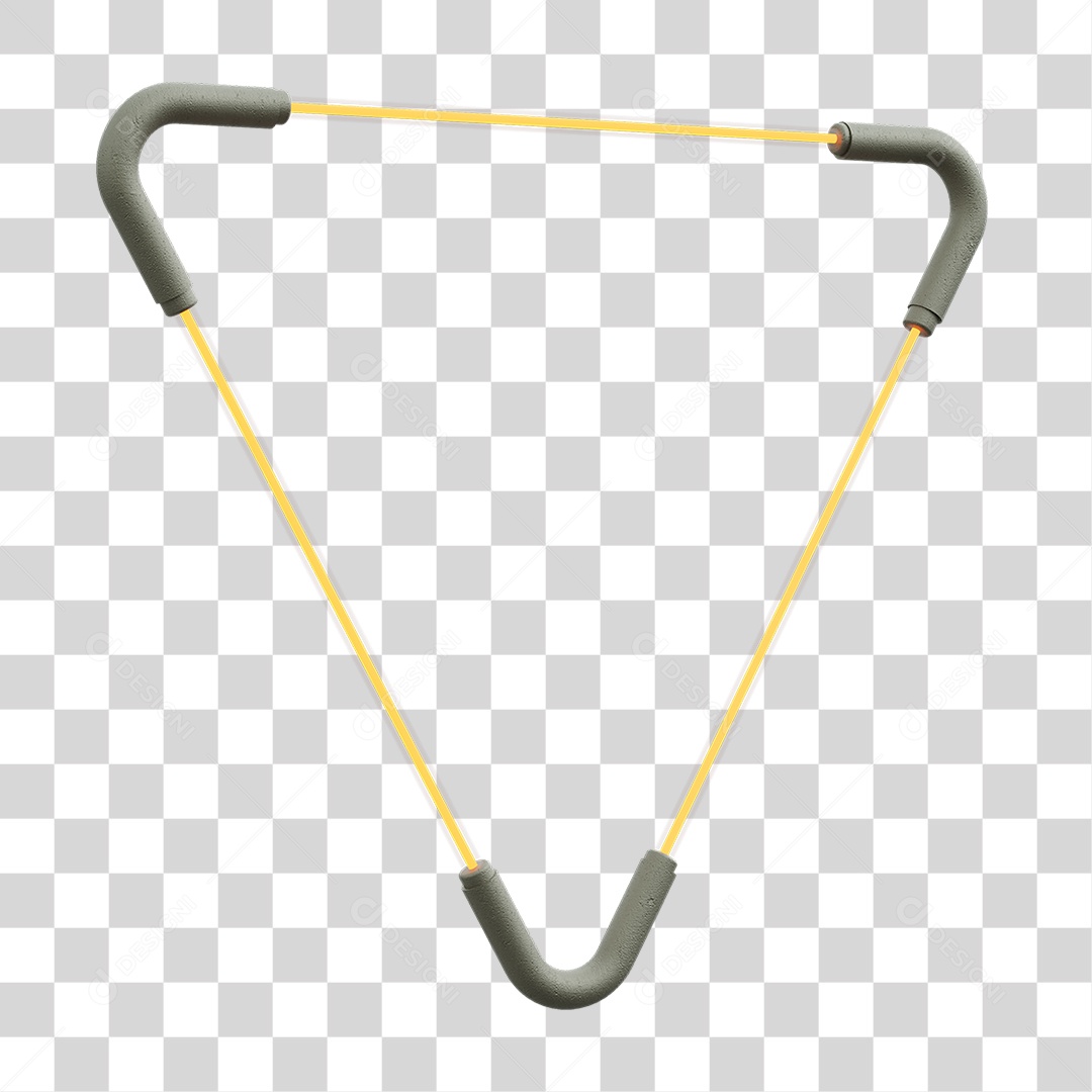 Painel Triangular PNG Transparente