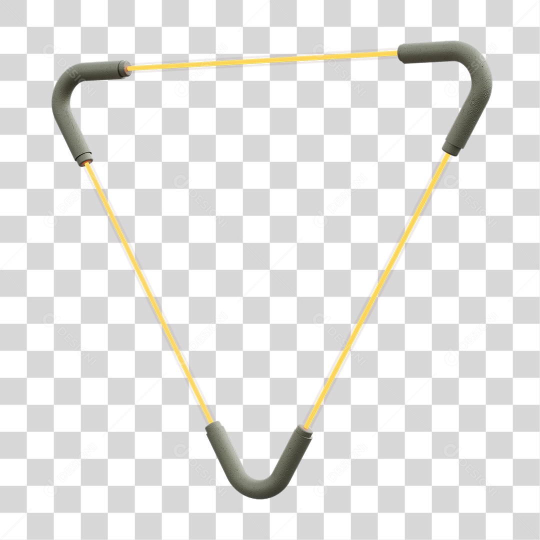 Painel Triangular PNG Transparente