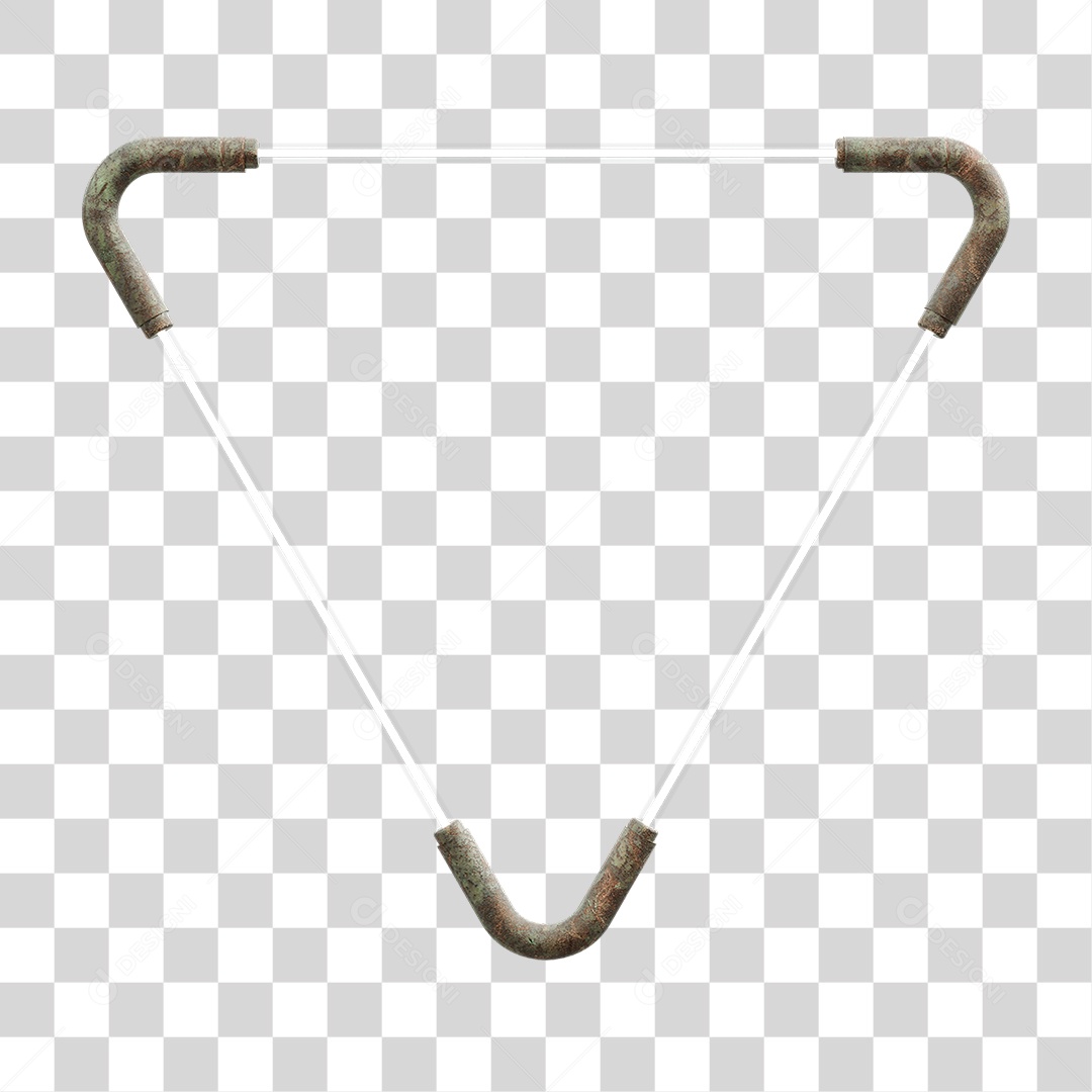 Painel Triangular PNG Transparente