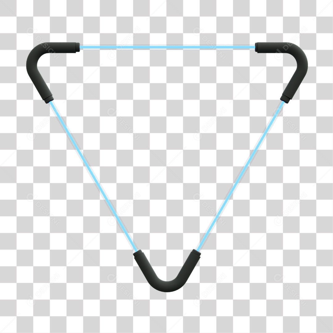 Painel Triangular PNG Transparente