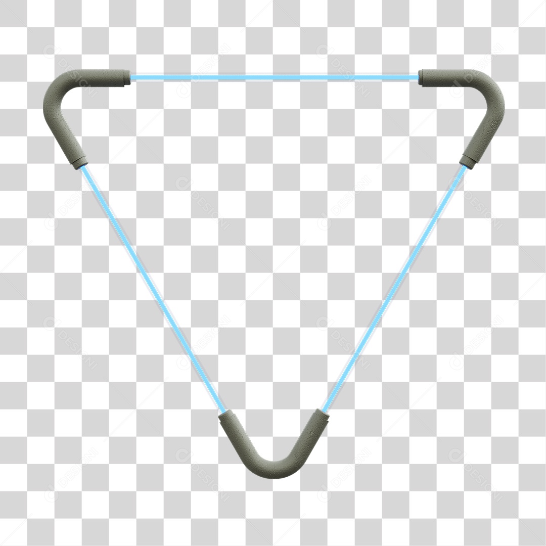 Painel Triangular PNG Transparente