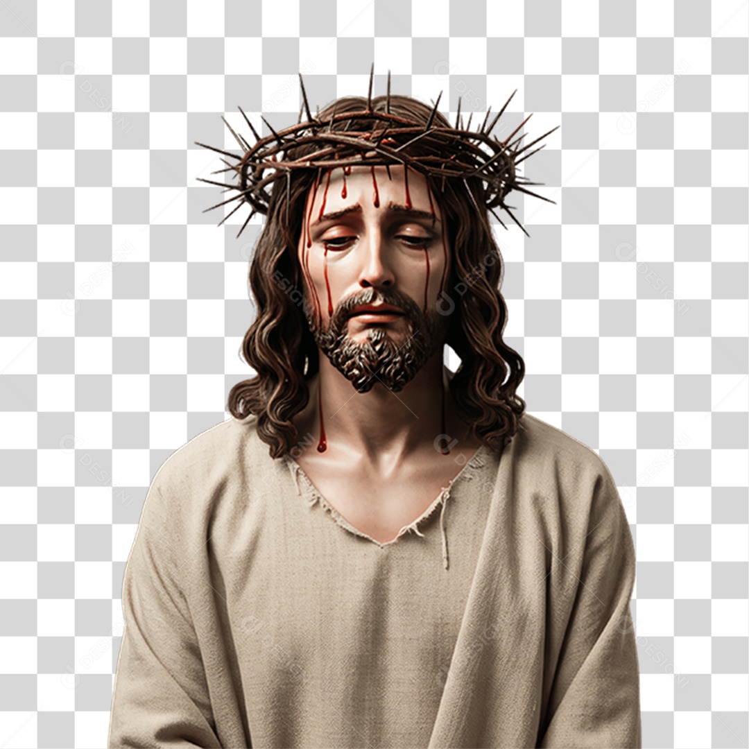 Imagem Semelhante a Jesus Cristo PNG Transparente
