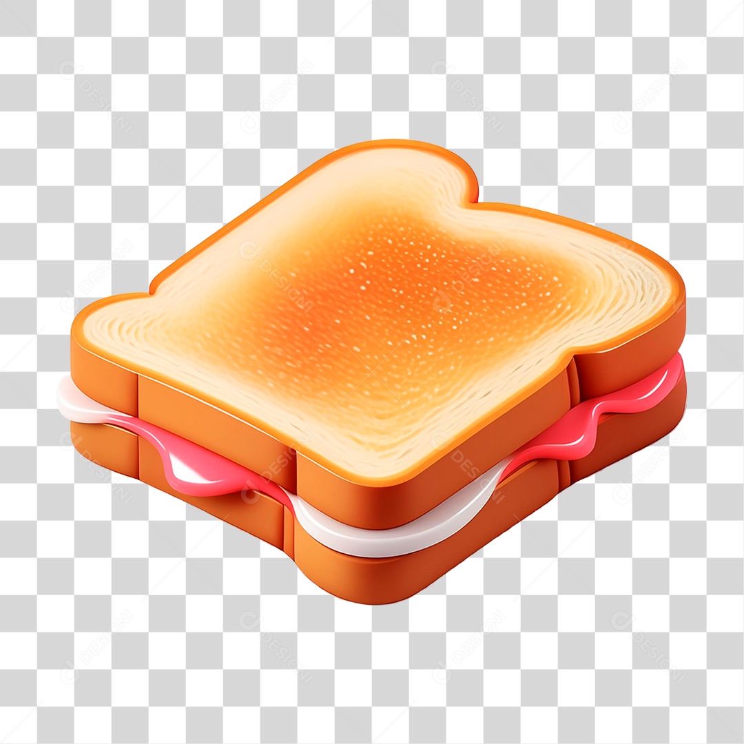 Sanduíche de Presunto PNG Transparente