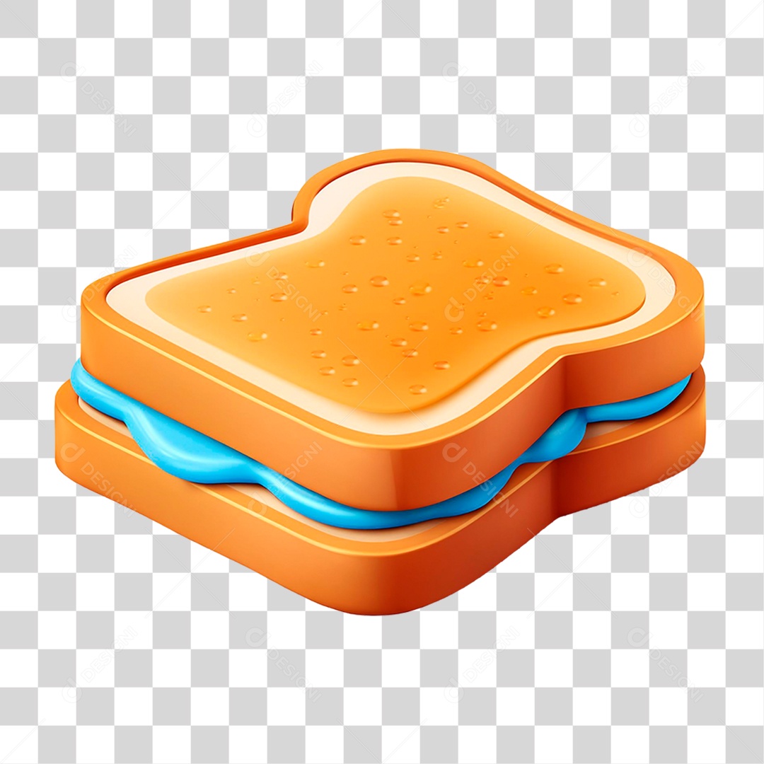 Sanduíche de Presunto PNG Transparente