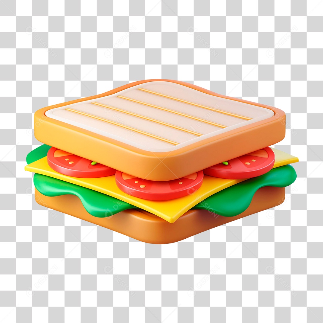 Sanduíche PNG Transparente