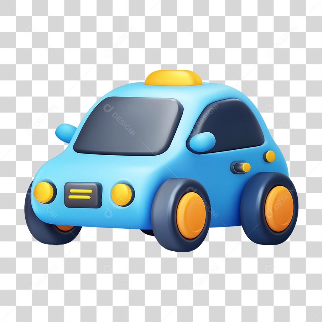 Carro Azul PNG Transparente