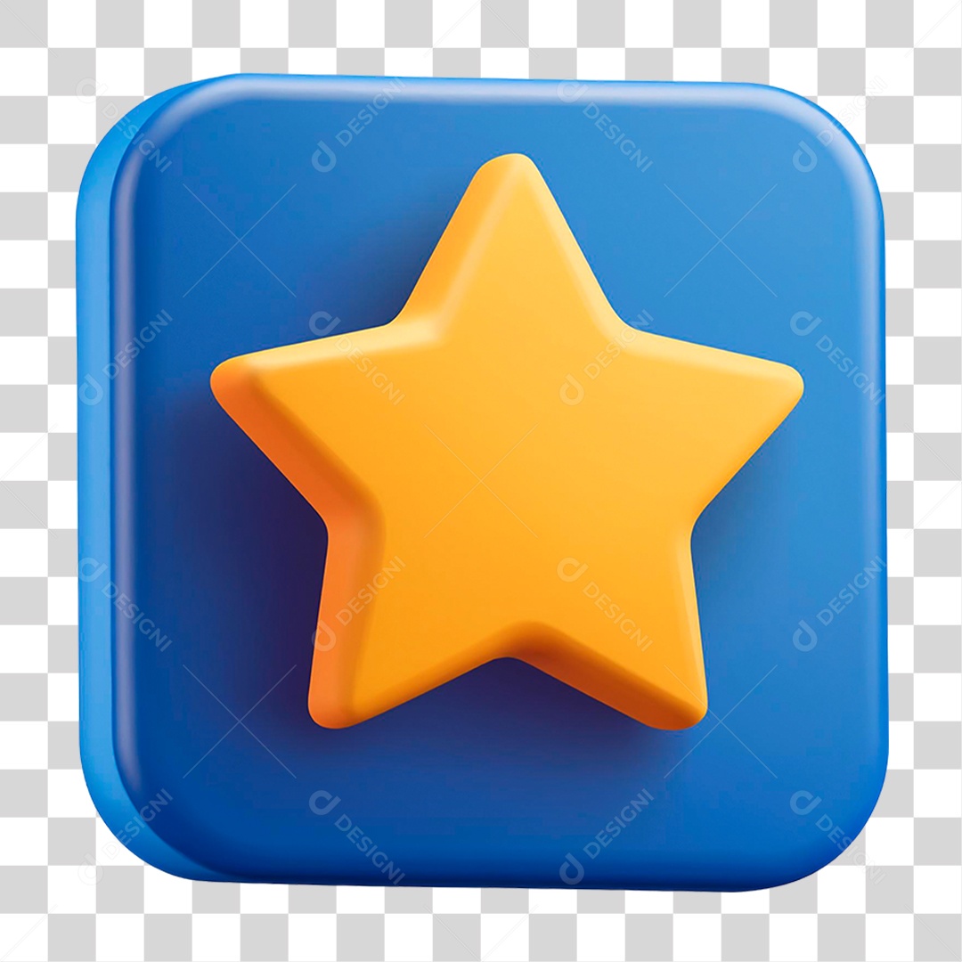 Ícone de Estrela PNG Transparente