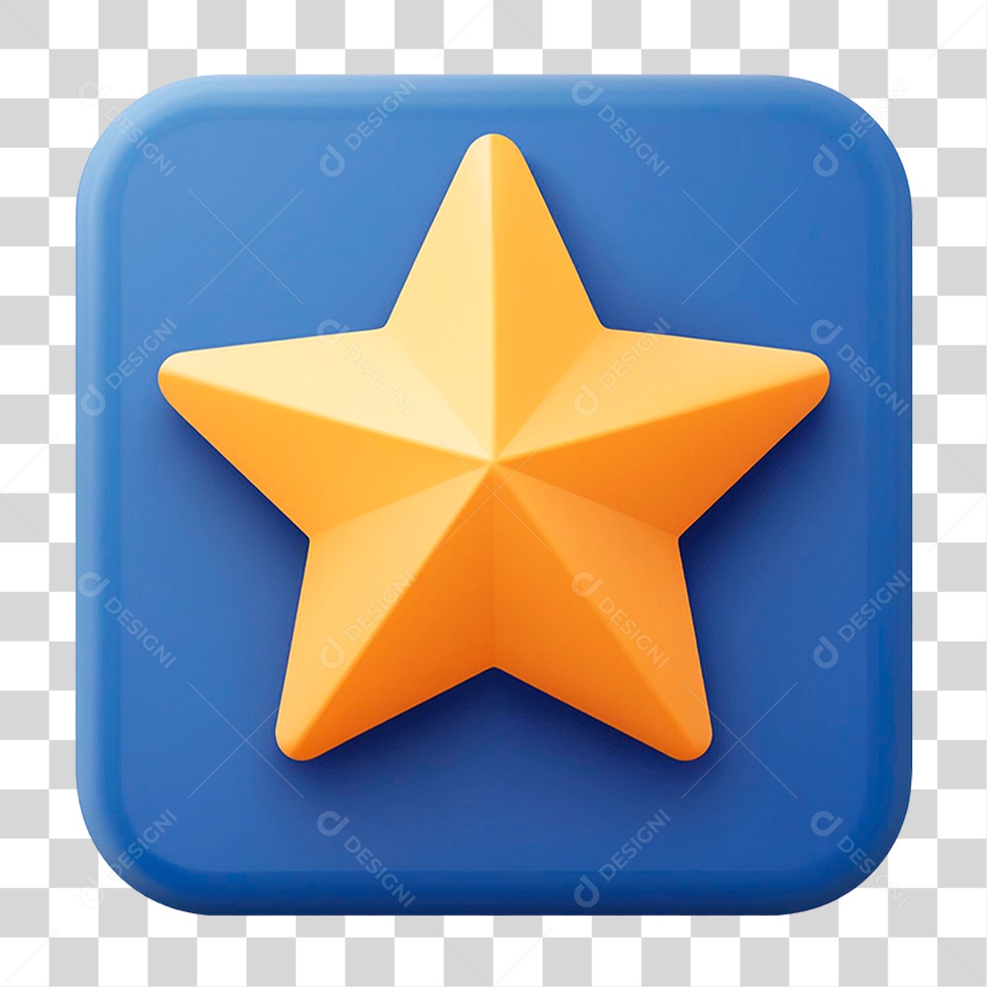 Ícone de Estrela PNG Transparente