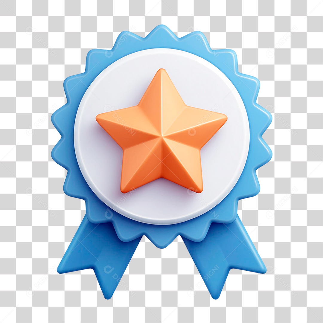 Medalha de Honra PNG Transparente