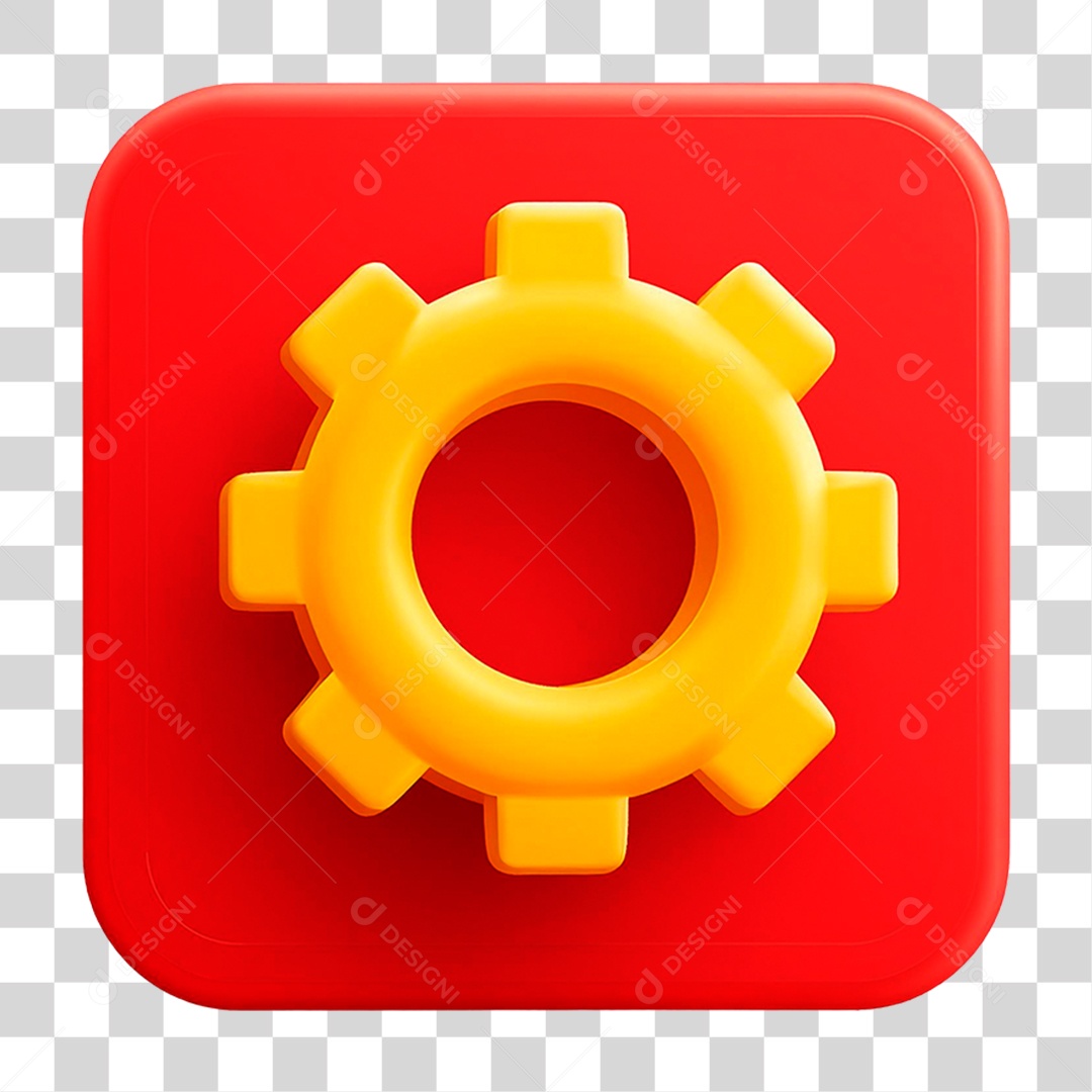 Ícone Engrenagem PNG Transparente