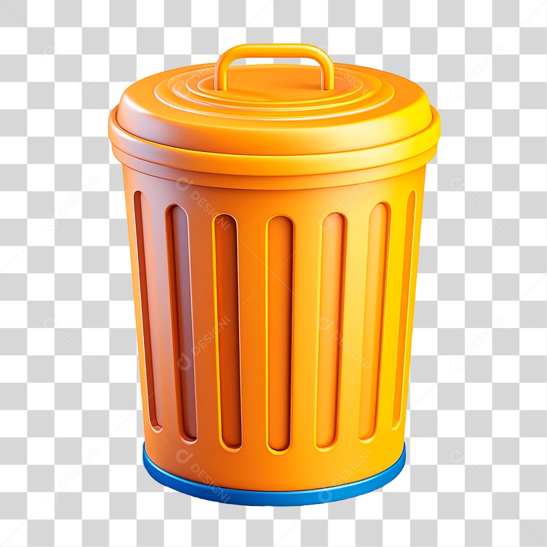 Lata de Lixo PNG Transparente