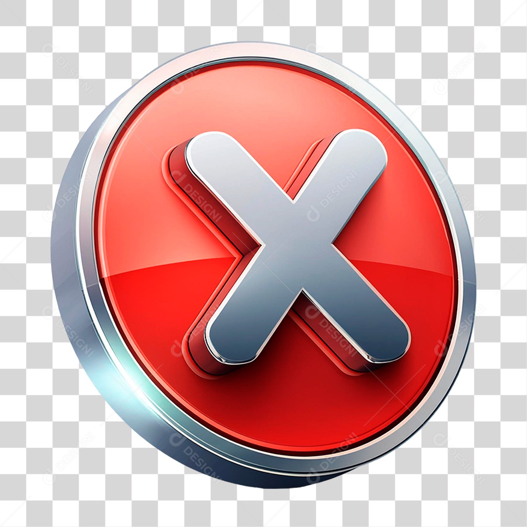 Ícone Erro PNG Transparente