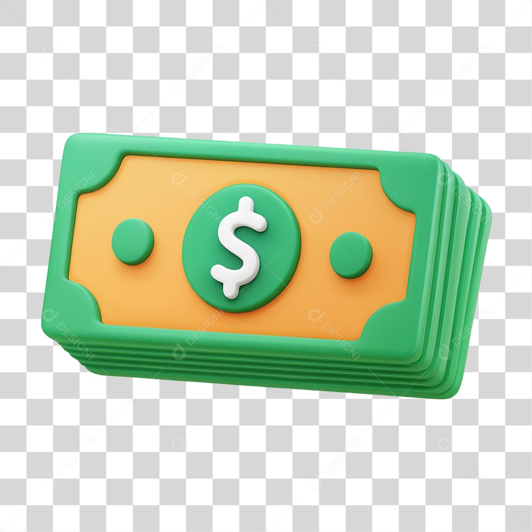 Notas Dinheiro PNG Transparente