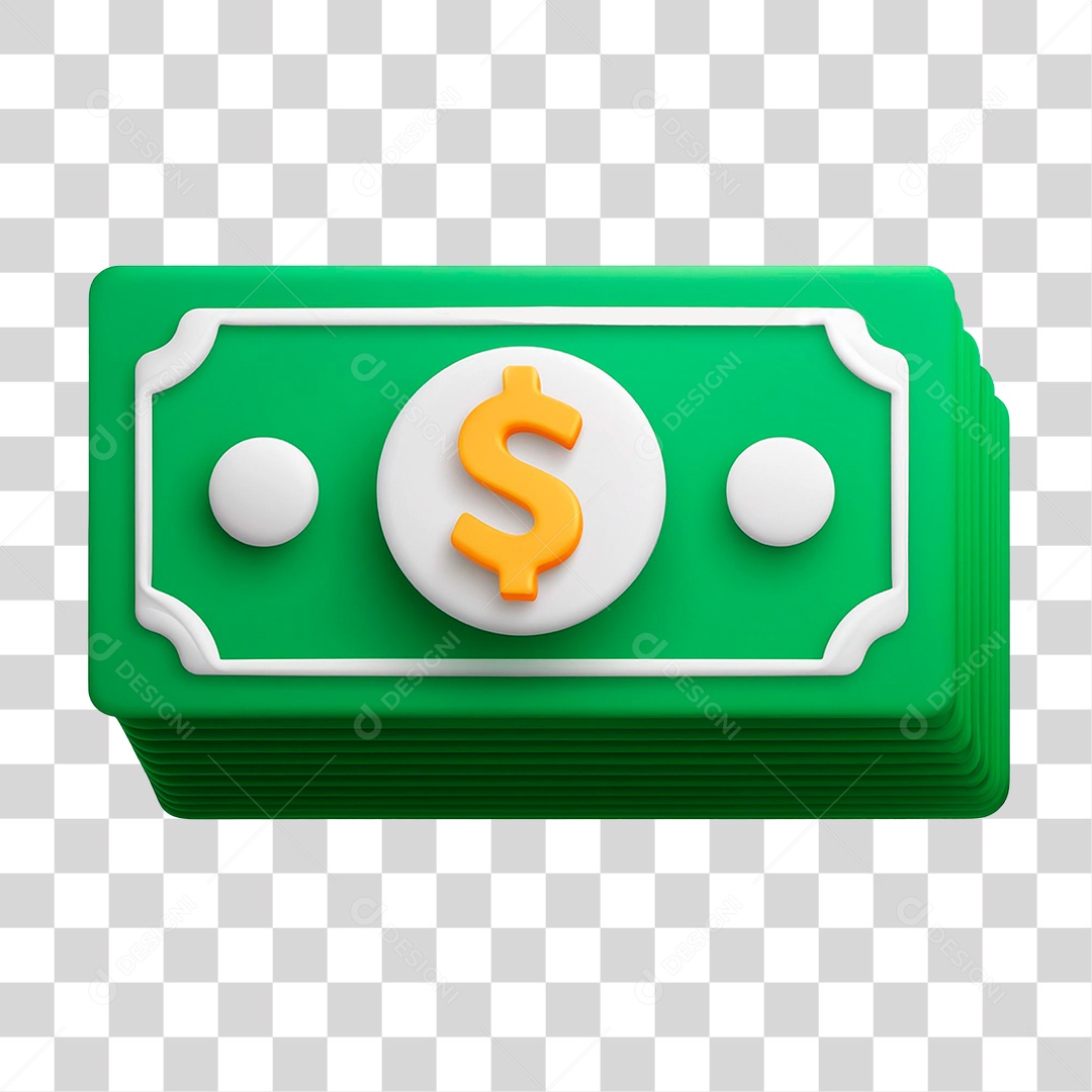 Notas Dinheiro PNG Transparente