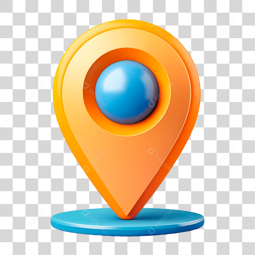 Ponto de Localização PNG Transparente