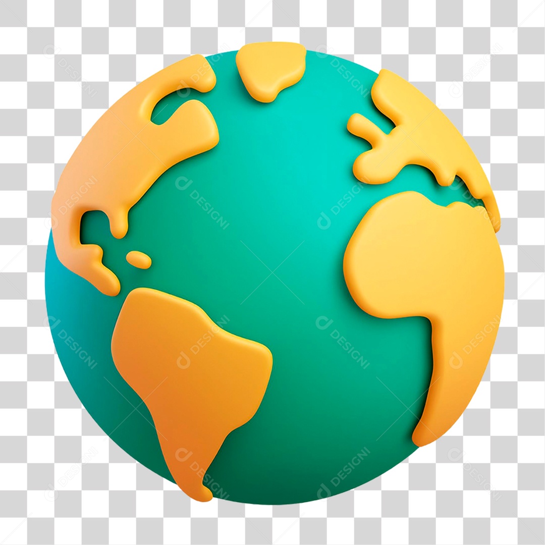 Planeta Terra PNG Transparente