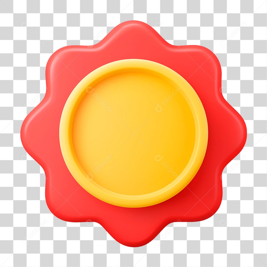 Flor Vermelha PNG Transparente