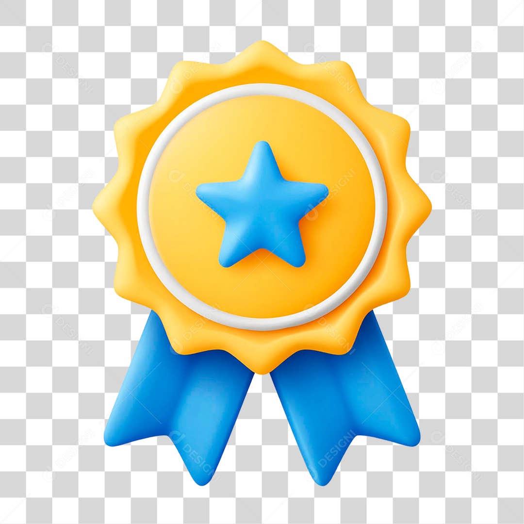 Medalha de Honra PNG Transparente