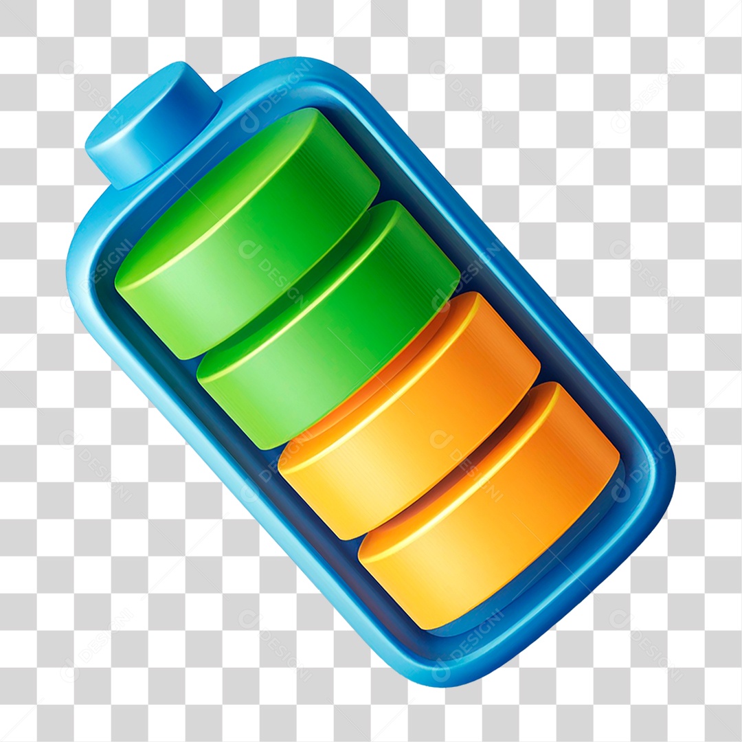 Ícone Bateria PNG Transparente